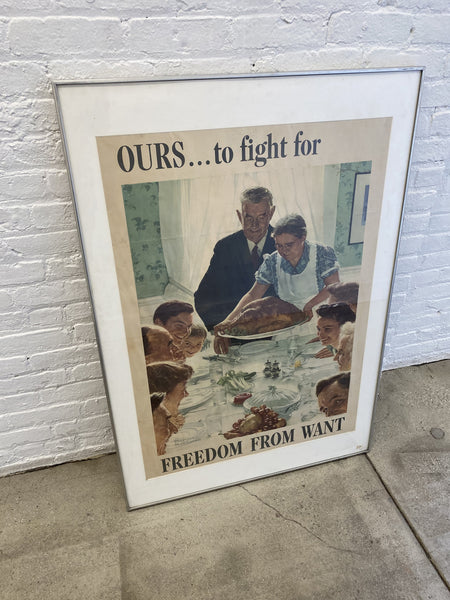 Freedom From Want - The Four Freedoms - Norman Rockwell