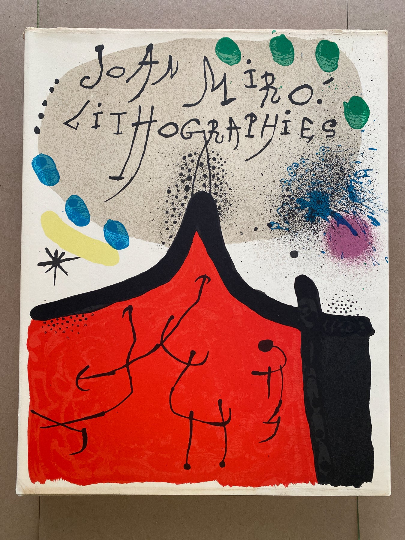 Joan Miro - Litografo I - Leiris, Mourlot - 1972