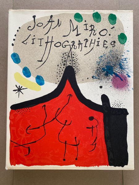 Joan Miro - Litografo I - Leiris, Mourlot - 1972