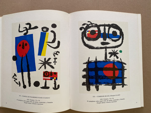 Joan Miro - Litografo II -  Raymond Queneau - 1975