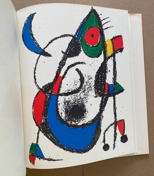 Joan Miro - Litografo II -  Raymond Queneau - 1975