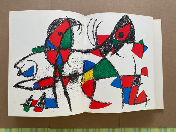Joan Miro - Litografo II -  Raymond Queneau - 1975