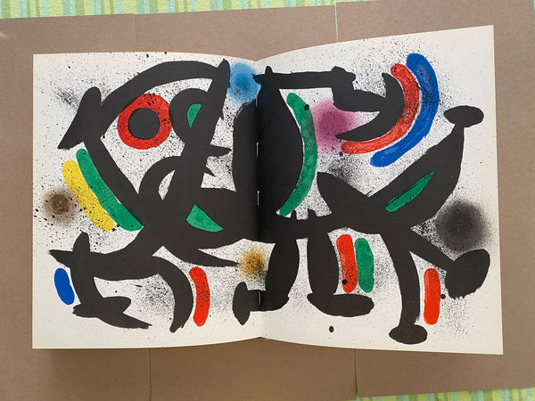 Joan Miro - Litografo I - Leiris, Mourlot - 1972