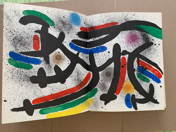 Joan Miro - Litografo I - Leiris, Mourlot - 1972