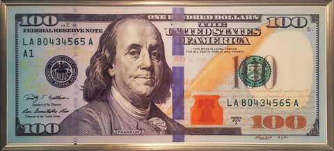 Hundred Dollar Bill, by Klau