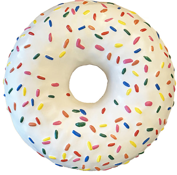 Donut - Unique 3 foot Large Frosted Donut with Sprinkles