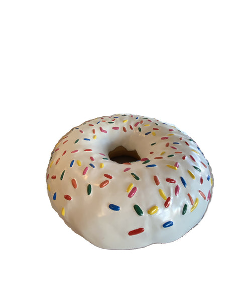 Donut - Unique 3 foot Large Frosted Donut with Sprinkles