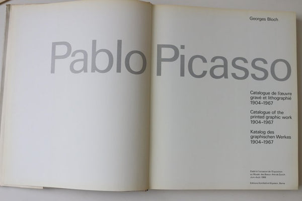 (after) Pablo Picasso, Picasso (A Collection of Books and Articles) 1940-1984